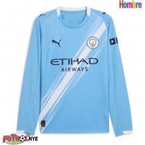 Camiseta Manchester City Primera Equipación 2025-26 manga larga